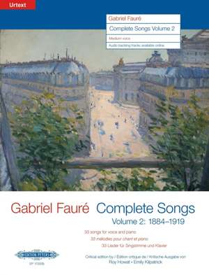 Complete Songs (Medium Voice) de Gabriel Fauré