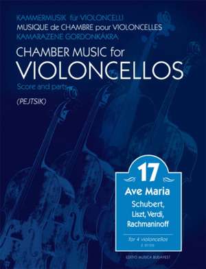 RP D, P: CHAMBER MUSIC FOR CELLOS VOL17 de PEJTSIK RP D