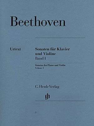 Sonaten für Klavier und Violine, Band I de Ludwig van Beethoven