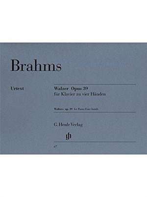 Brahms, Johannes - Walzer op. 39 de Johannes Brahms