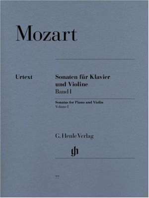 Sonaten für Klavier und Violine, Band I de Wolfgang Amadeus Mozart