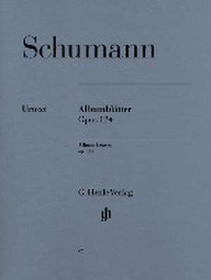 Schumann, Robert - Albumblätter op. 124 de Robert Schumann