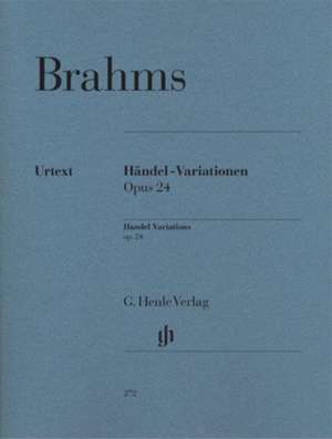 Brahms, Johannes - Händel-Variationen op. 24 de Johannes Brahms