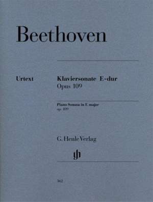 Beethoven, Ludwig van - Klaviersonate Nr. 30 E-dur op. 109 de Ludwig van Beethoven