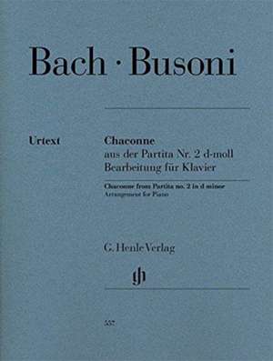 Chaconne aus der Partita Nr. 2 d-moll BWV 1004 de Johann Sebastian Bach