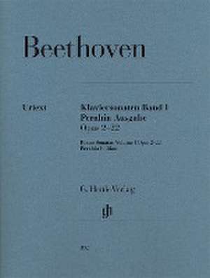 Ludwig van Beethoven - Klaviersonaten, Band I, op. 2-22, Perahia-Ausgabe de Ludwig van Beethoven