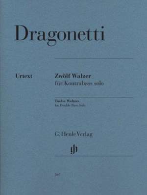 Zwölf Walzer für Kontrabass solo de Domenico Dragonetti