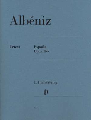 Albéniz, Isaac - España op. 165 de Isaac Albéniz