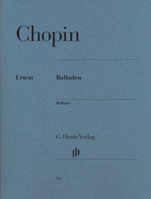 Chopin, Frédéric - Balladen de Frédéric Chopin