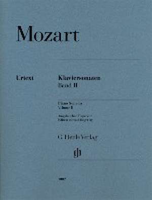 Klaviersonaten 2 br., Urtext de Wolfgang Amadeus Mozart