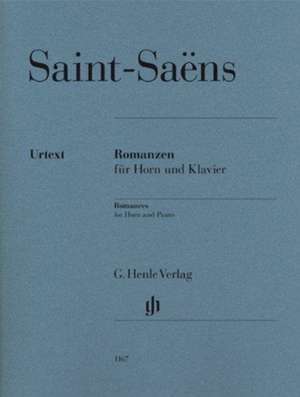 Romanzen für Horn und Klavier de Camille Saint-Saens