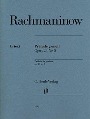 Prélude g-moll op. 23 Nr. 5 de Sergej Rachmaninow