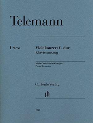 Viola Concerto G major de Georg Philipp Telemann