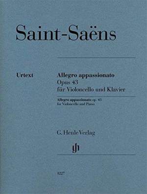 Allegro appassionato op. 43 for Violoncello and Piano de Camille Saint-Saëns