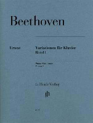 Variationen für Klavier Bd. 1 de Klavier zu zwei Händen