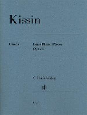 Four Piano Pieces op. 1 de Evgeny Kissin