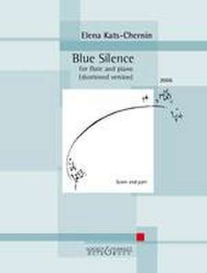 Blue Silence Flöte und Klavier. de Elena Kats-Chernin