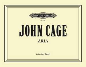 Aria for Voice (Any Range) de John Cage