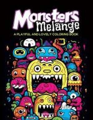 Monsters Melange: A Playful and Lovely Coloring book de Momo's Bookshelf