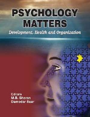 Psychology Matters de M. B. Sharan