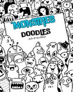 MONSTRES DOODLES Livre de Coloriage de Mandala Printing Press