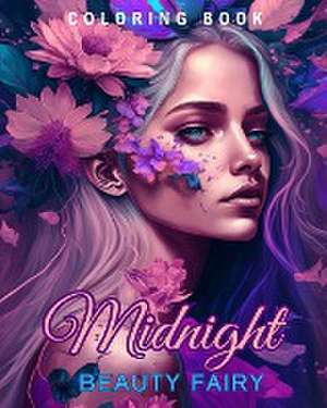 Midnight Beauty Fairy Coloring Book de Jolly Bern