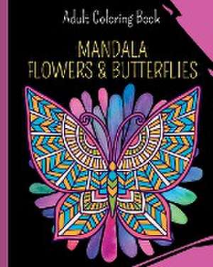 Mandala Flowers and Butterflies de Wonderful Press