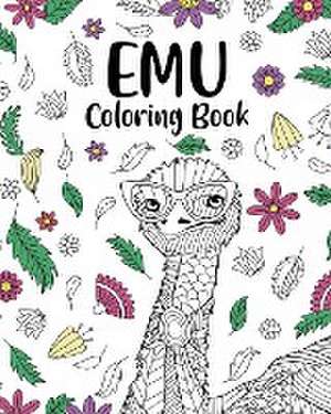 Emu Coloring Book de Paperland