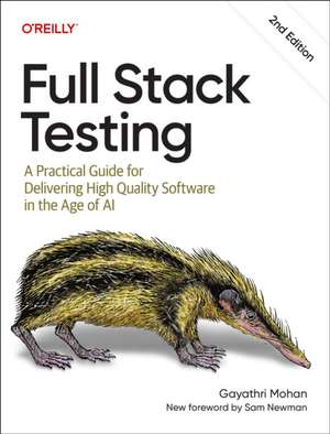 Full Stack Testing de Gayathri Mohan
