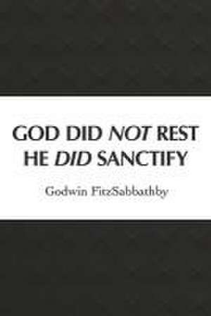 God Did Not Rest He Did Sanctify de Godwin Fitzsabbathby