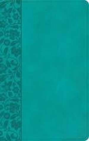 CSB Thinline Bible, Teal Leathertouch de Csb Bibles By Holman