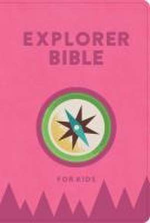 KJV Explorer Bible for Kids, Bubble Gum Leathertouch de Holman Bible Publishers