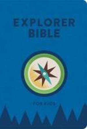 KJV Explorer Bible for Kids, Royal Blue Leathertouch, Indexed de Holman Bible Publishers