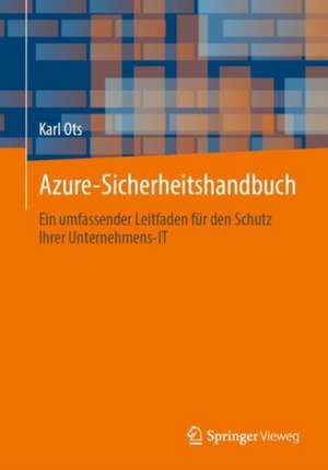 Azure-Sicherheitshandbuch de Karl Ots