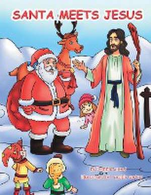 Santa Meets Jesus de Debbie Wood