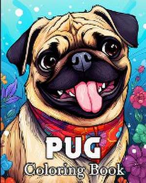 Bb, M: Pug Coloring Book