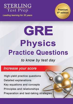 GRE Physics Practice Questions de Sterling Test Prep