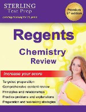 Regents Chemistry Review de Sterling Test Prep