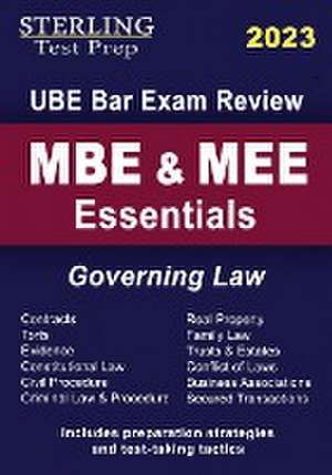 MBE & MEE Essentials de Sterling Test Prep