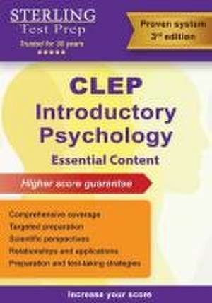 CLEP Introductory Psychology de Sterling Test Prep