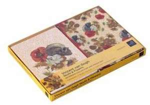 Van Gogh Skulls and Flowers Notebook Collection and Pouch Set de Insights