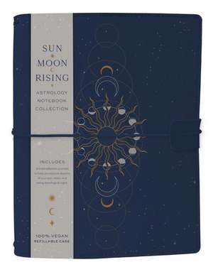 Sun Moon Rising Astrology Notebook Set de Insights