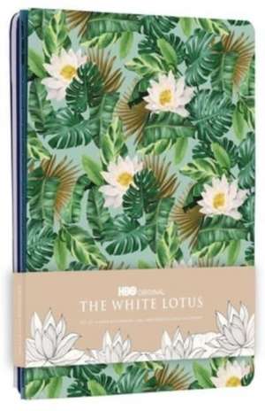 The White Lotus Sewn Notebook Collection (Set of 3) de Insight Editions