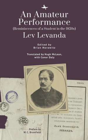 An Amateur Performance de Lev Levanda