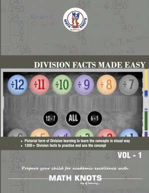 Division Facts Made Easy de Gowri M Vemuri