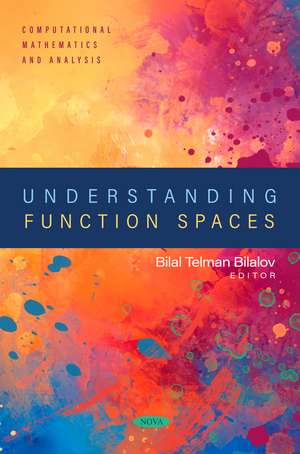 Understanding Function Spaces de Bilal Telman Bilalov