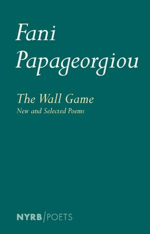 The Wall Game de Fani Papageorgiou