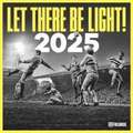 Let There Be Light! 11FREUNDE 2025 - Wand-Kalender - Broschüren-Kalender - 30x30 - 30x60 geöffnet - Fußball-Kalender