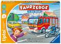 Ravensburger tiptoi Spiel 00127 Fahrzeuge in der Stadt - Lernspiel ab 3 Jahren, lehrreiches Zuordnungsspiel für Jungen und Mädchen, für 1-4 Spieler