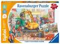 Ravensburger tiptoi Puzzle 00137 Puzzle für kleine Entdecker: Baustelle, Puzzle für Kinder ab 3 Jahren, für 1 Spieler